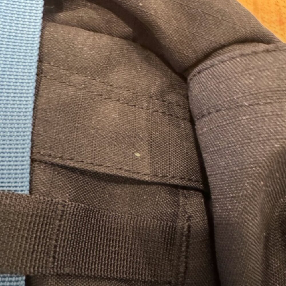 North Face Lumbar Blue Black Waist Sling Bag Fanny Pack Water Bottle Pockets - Picture 6 of 12